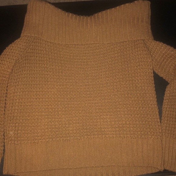 BP off the shoulder brown sweater - Picture 4 of 4